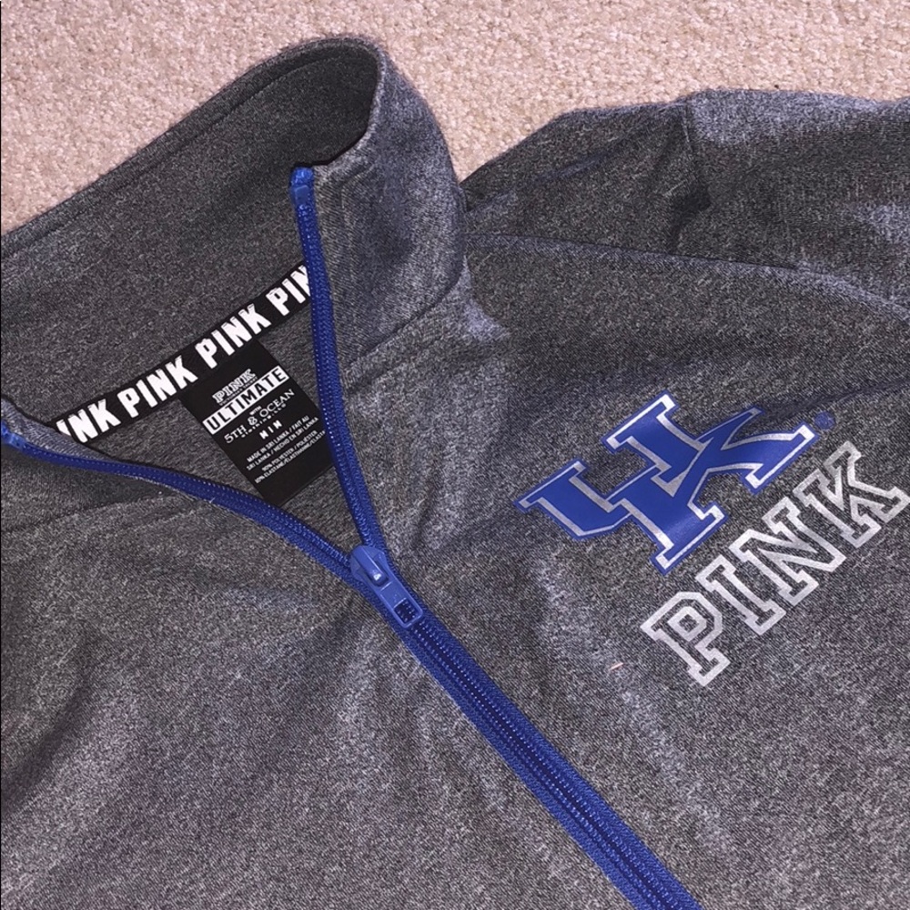NWOT. UK Victoria secret pink zip up